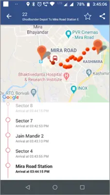 Majhi Bus android App screenshot 2